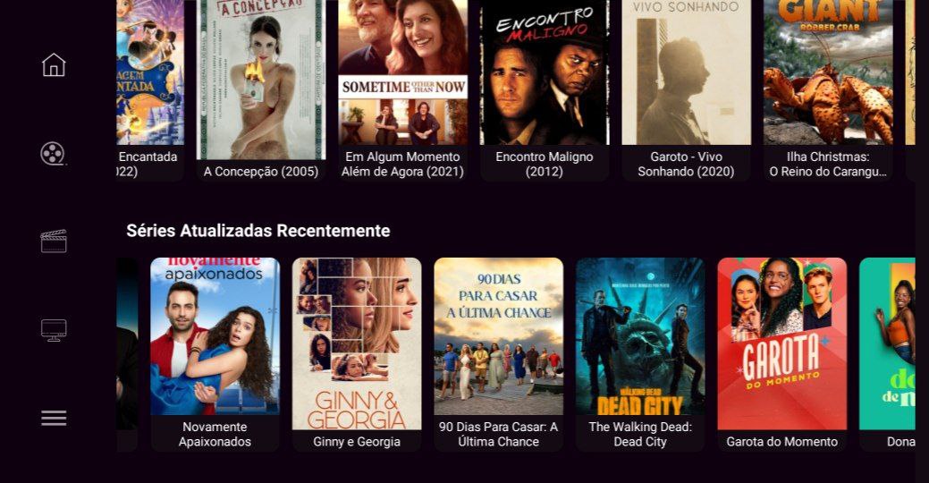 Catálogo de filmes e séries em HD no SenaCine IPTV